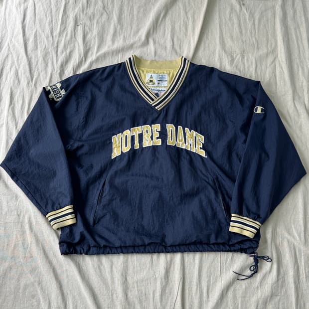 챔피온 90s 노트르담 나일론 웜업 L