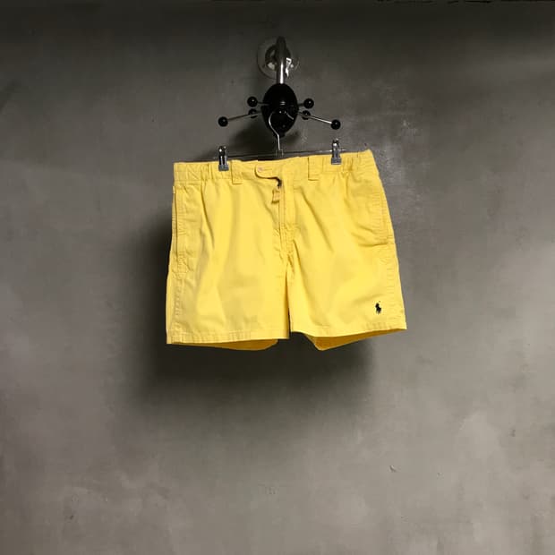 폴로 랄프로렌 포니 반바지 옐로 L