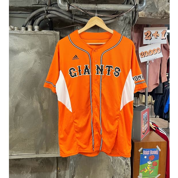 아디다스 요미우리 자이언츠 져지 오렌지 L #csz3220 