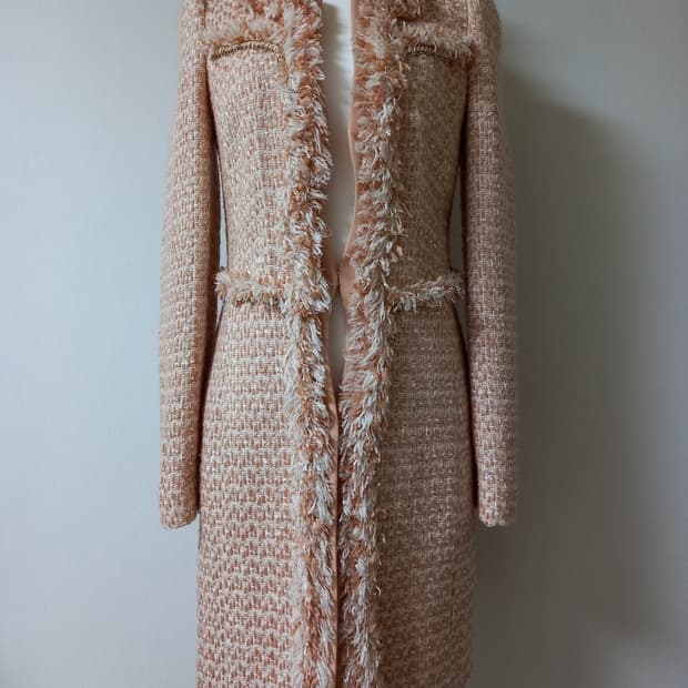 미니멈 트위드 자켓