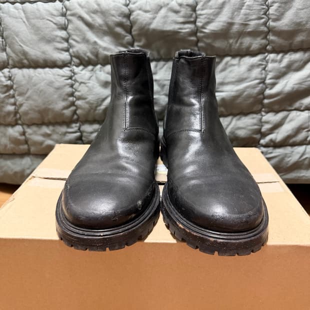 [Bottega Veneta] 보테가 베네타 러그 첼시 부츠 (블랙)