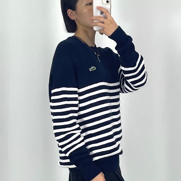 [L]라코스테 네이비 니트 