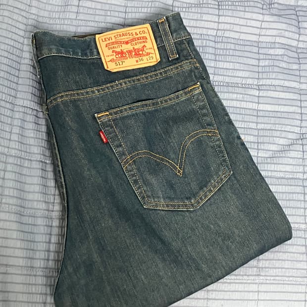(36 X 29) 리바이스 517 부츠컷 데님