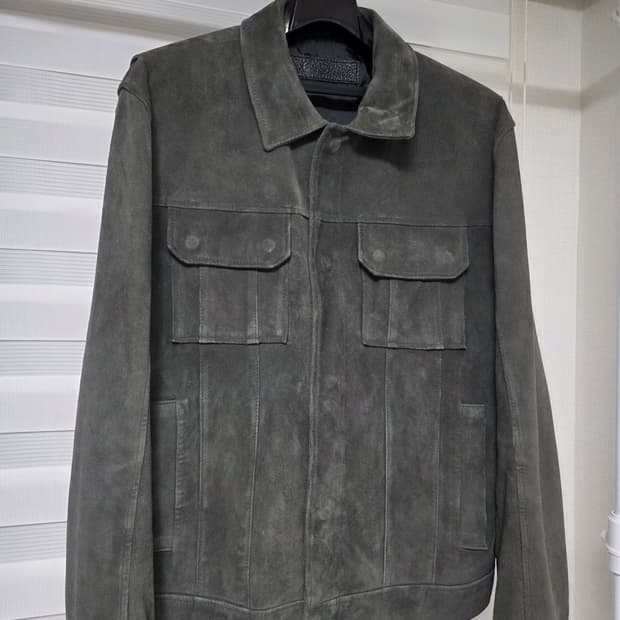 느와르 라르메스 스웨이드 자켓 그레이 50