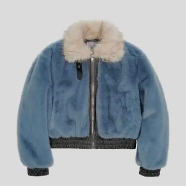 유쓰배쓰 퍼 자켓 무스탕