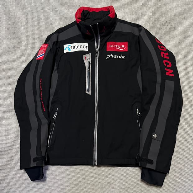 Phenix 피닉스 알파인 노르웨이 스키팀 자켓 블랙