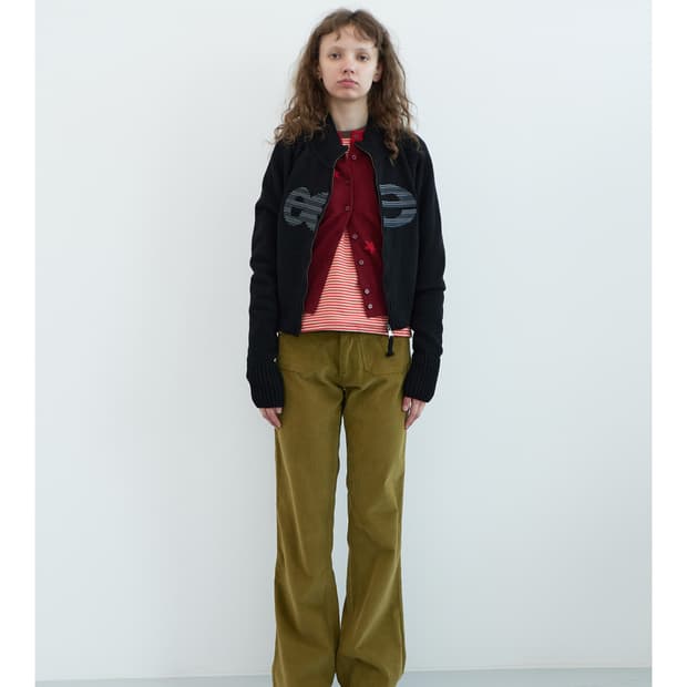 포켓 코듀로이 부츠컷 팬츠 (Olive)