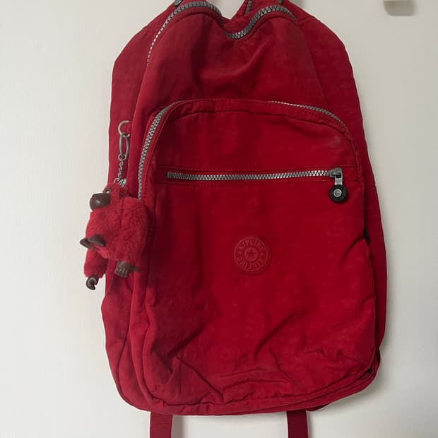 키프링 백팩 빨강 레드 가방 배낭