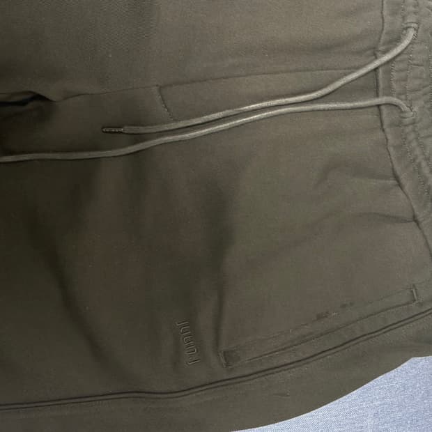 준지 블랙 배기핏 조거 팬츠 48사이즈