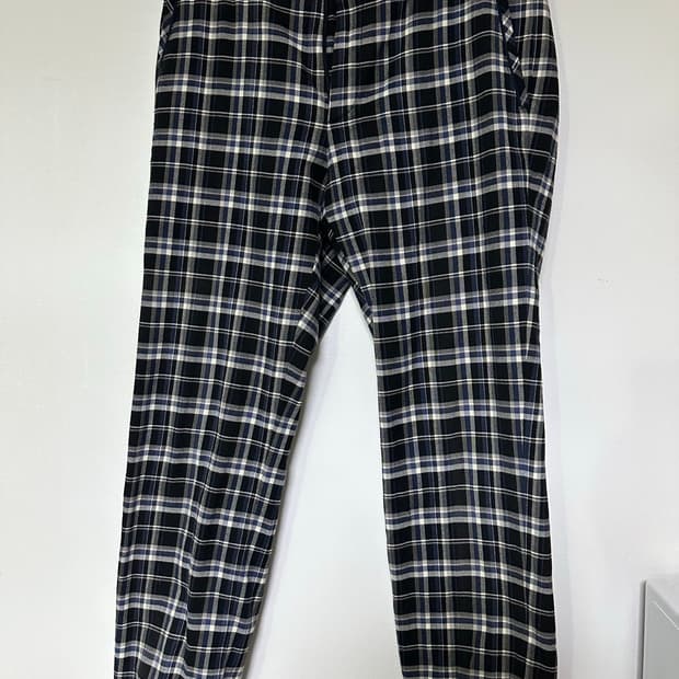 루이까스텔 남성 체크 바지