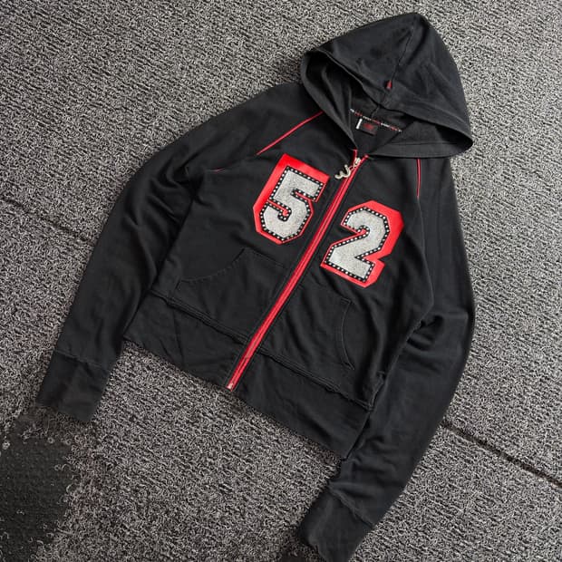 에비수 Y2K 빅로고 아카이브 후디 집업 4188