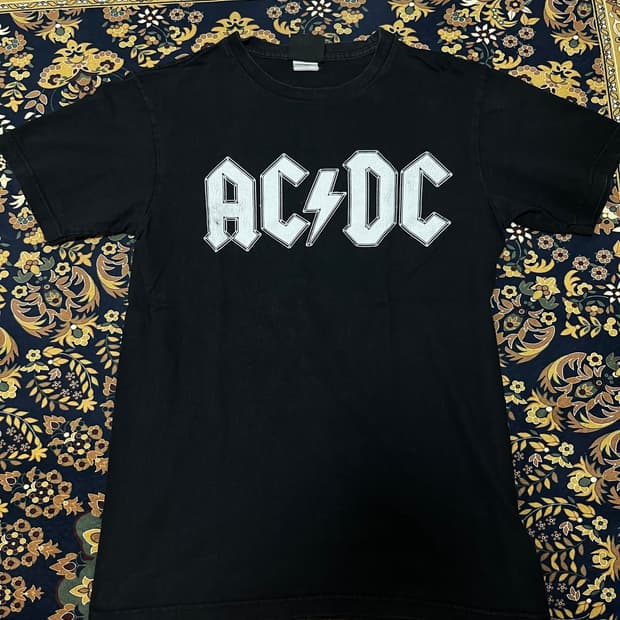 acdc world tour 티셔츠