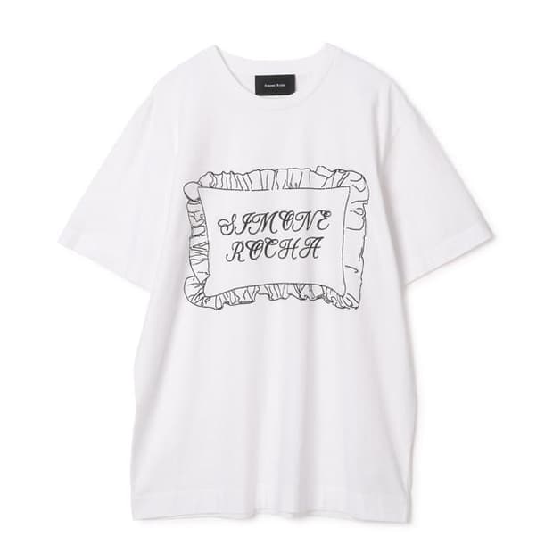[XS,S,M]시몬로샤 26ss Pillowcase 티셔츠/화이트