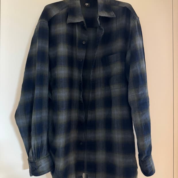 유니클로 플란넬 셔츠 XL