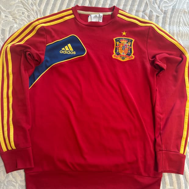 빈티지 아디다스 스페인 긴팔 티셔츠
