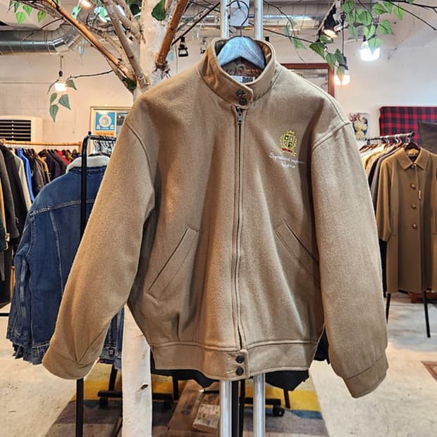 QUATORZE 콰토즈 도톰한 G9 베이지 빈티지 자켓