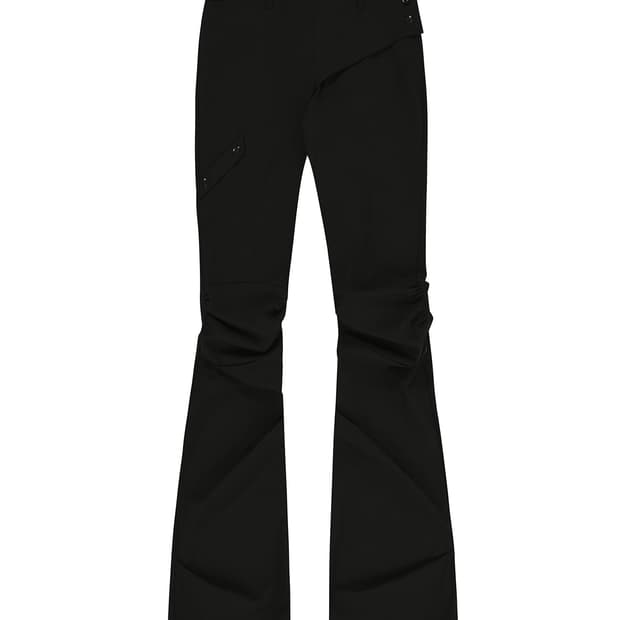 보헤미안서울 knee shirring 부츠컷 팬츠