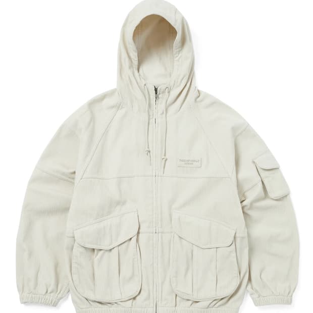 24FW Corduroy Field Jacket Stone S