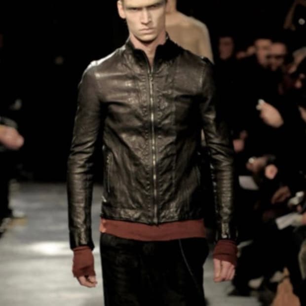 [2] 율리우스 09AW 아카이브 베지터블 태닝 레더자켓