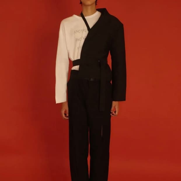 Unisex Unbalanced Jacket