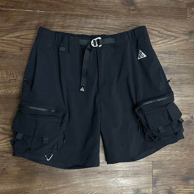 나이키 ACG 카고 쇼츠 반바지 블랙 아시아