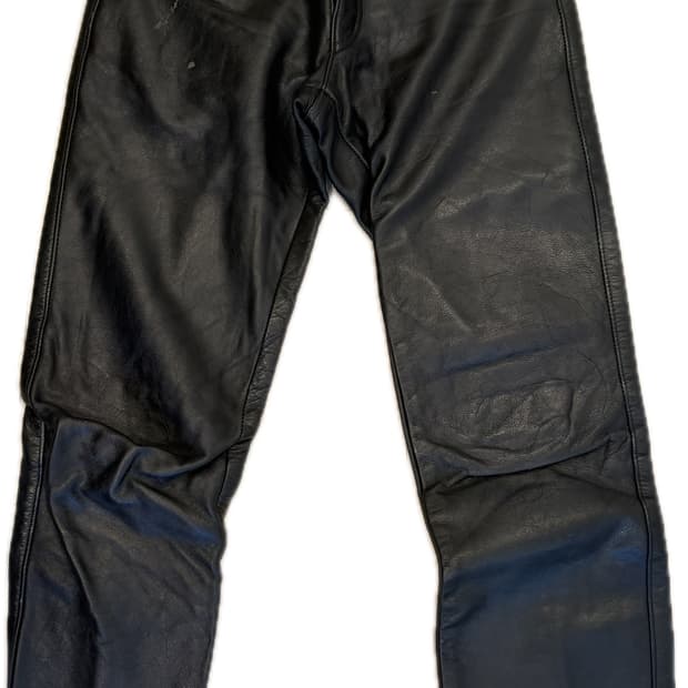 Schott 가죽바지 사이즈 30