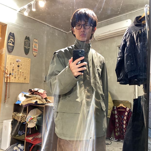 웻리스 세이지그린 프렌치자켓