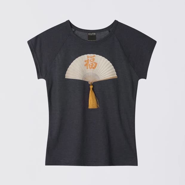 구해요)스컬프터 Zen Tassel Tee 차콜 구합니다