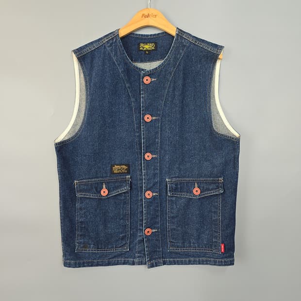 남성 스몰버즈 SMALL BIRDS 데님 베스트 L