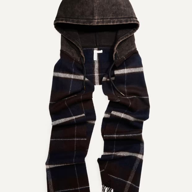 H&M 글렌마틴스 후디드 울 스카프