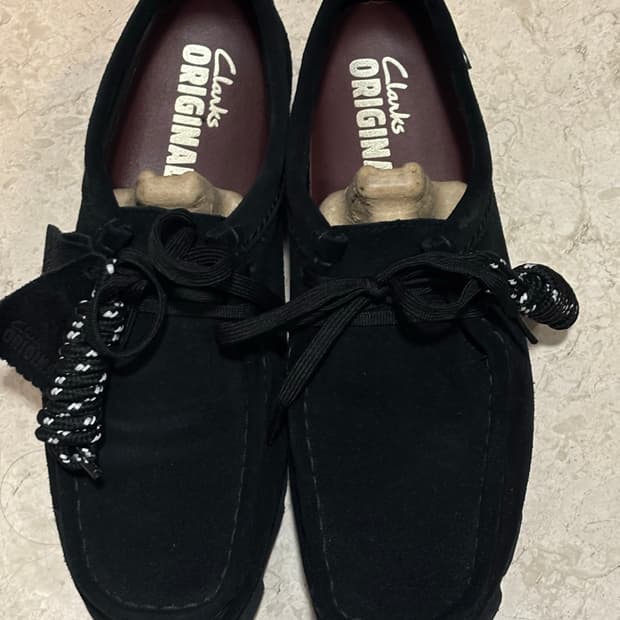 클락스 왈라비 고어텍스 블랙 245