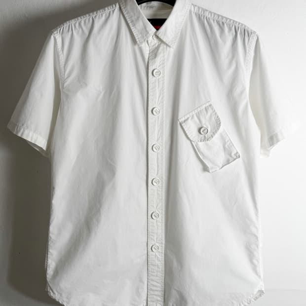 Vintage Jumbo Cotton Military Shirt