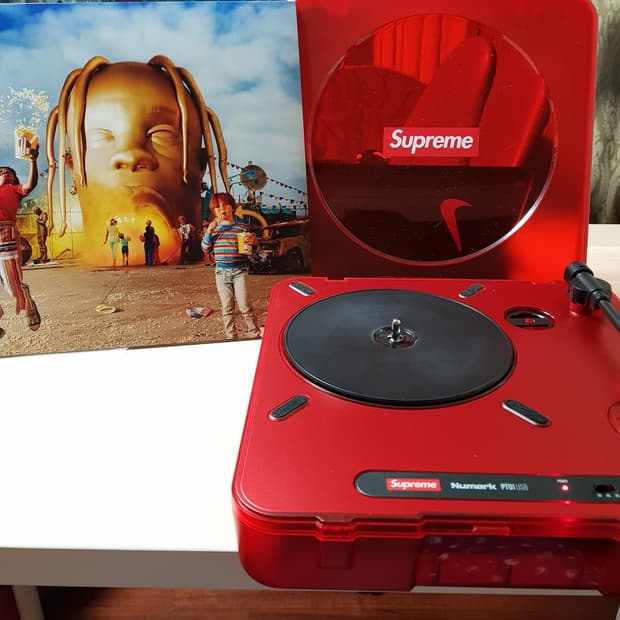 Supreme Numark pt01 턴테이블