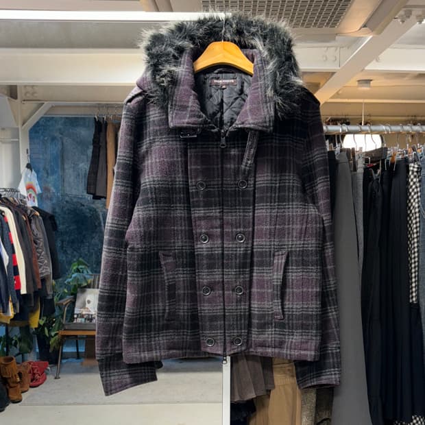 Hideaways 퍼후드 나폴레옹 자켓