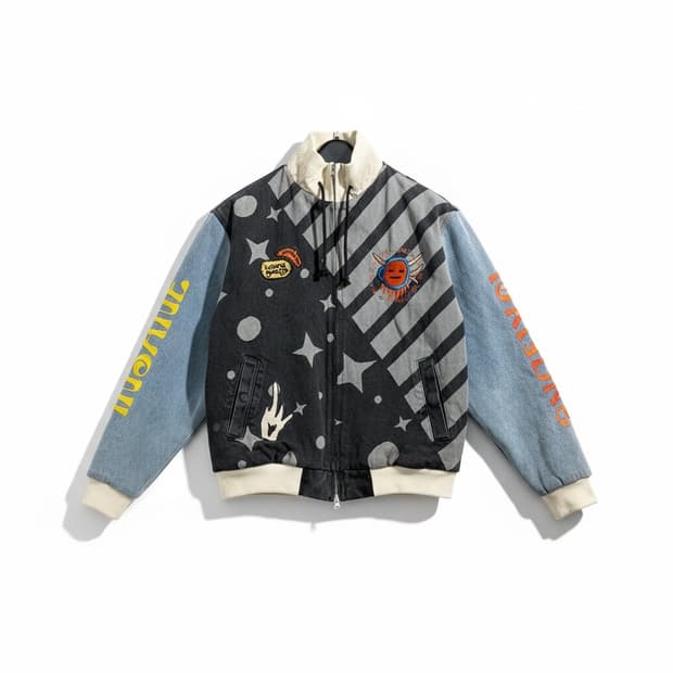 인세인게러지 위캔더스 데님 봄버 자켓 M