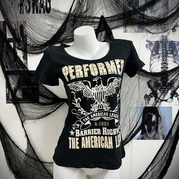 Jessy logan 00s printing halfsleeve