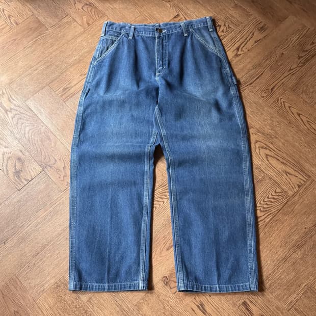 [34]칼하트 USA 싱글니 카펜터 워크 데님 팬츠