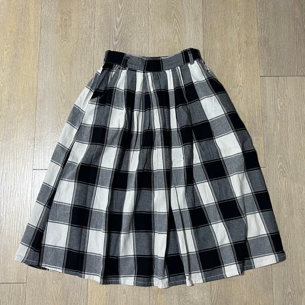 플란넬 스커트