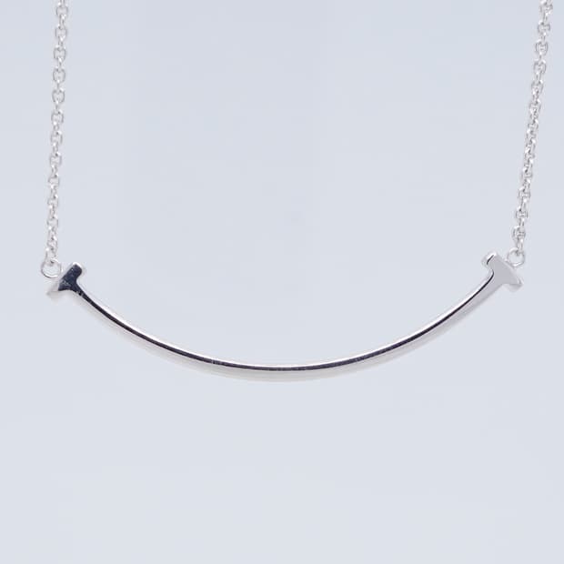 티파니 티스마일 실버 925 티파니앤코 펜던트 목걸이 2.4g