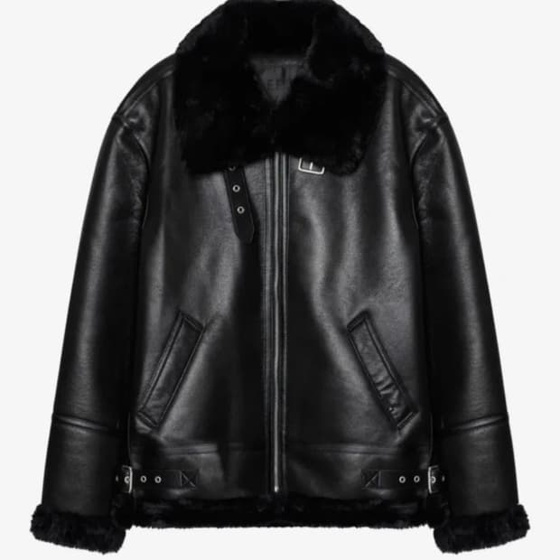 레프트서울 무스탕 자켓