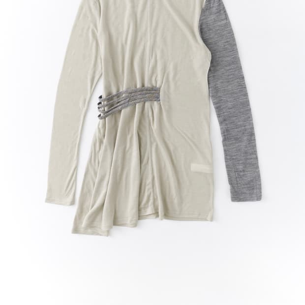 울리카 상투스 lining dress (beige)