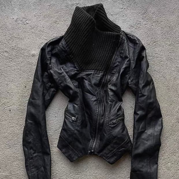 CHROME ANGEL LEATHER JACKET