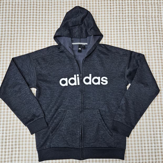 아디다스 기모 후드집업 자켓 남자100
