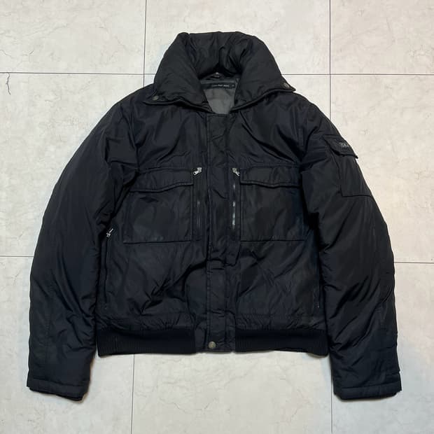 캘빈클라인 세미크롭 다운 패딩