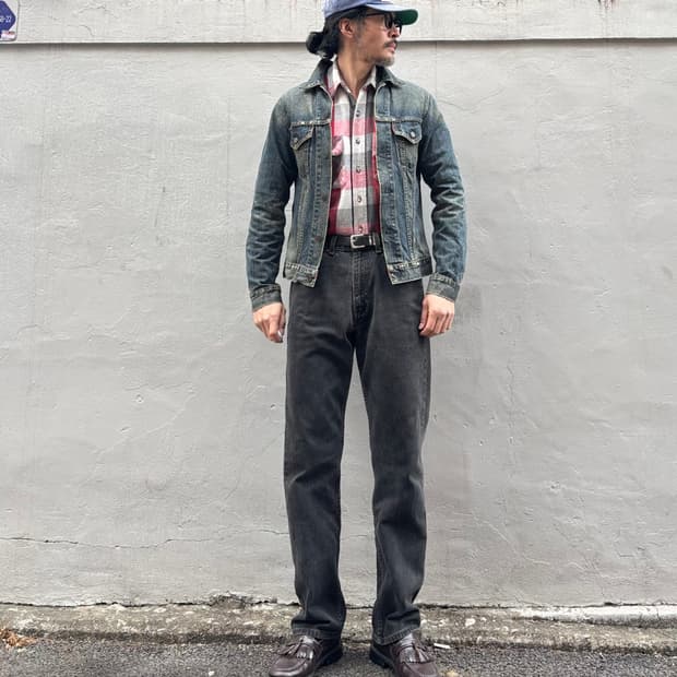 00년대 리바이스 505 흑청