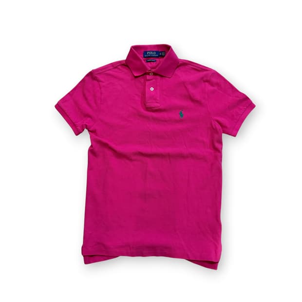 폴로 랄프로렌 커스텀 슬림 핏 폴로 반팔 티셔츠