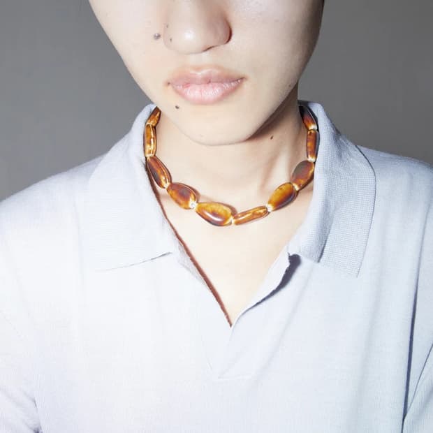 팔로마울 Mabel Necklace/목걸이_브라운