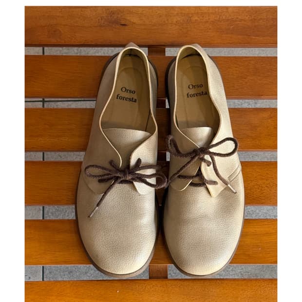 일본 빈티지 made in japan 가죽 단화 모리걸