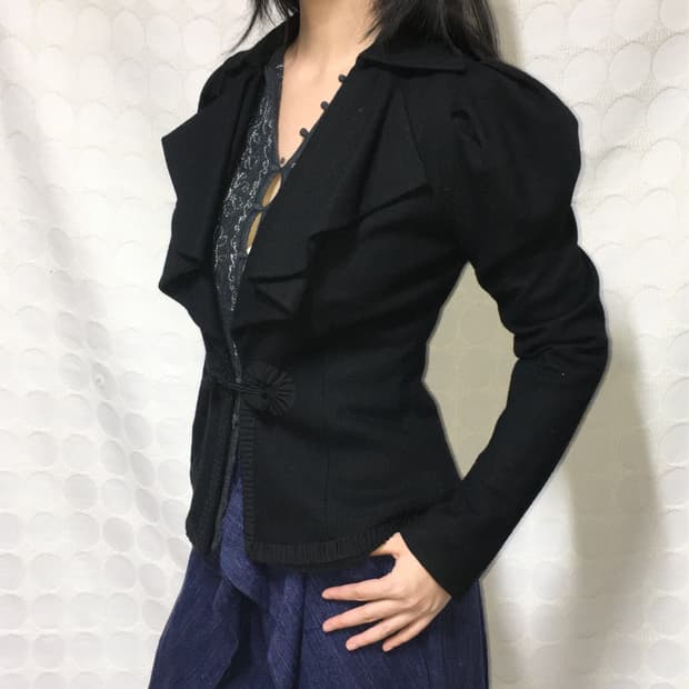 Ralph Lauren 울 자수 궁정풍 재킷