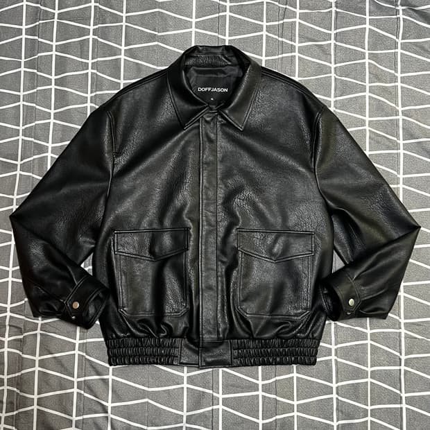[새상품급] 도프제이슨 크리즈 레더 A-2 자켓 -XL-